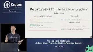 Making Hard C++ Tests Easy: A Case Study From the Motion Planning Domain - Chip Hogg - CppCon 2024
