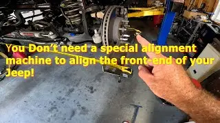 Did my Jeep Gladiator drive straight after a backyard alignment?