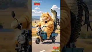 Funny Ai cat dubbing shorts video 🤣 #aicat #funnyvideos #wildlife #cat #ytshorts #trendingshorts