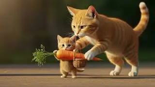 Cat Mama's Rural Japanese Harvest: A Feline Farmstead Tale