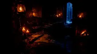 Rogue&rsquo;s Hideout &mdash; Winter Fire, Falling Snow & Thieves&rsquo; Den Ambience