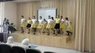 Народный танец на день пожилых людей. ТСОШ √1 им. Ханжина П. С.