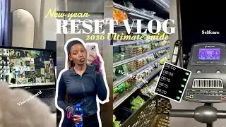 ULTIMATE 2026 RESET| deep cleaning, vision board & self-care