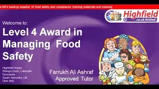 #2 Food Safety Level 4 Highfield | Full Course + Exam Preparation | Complete Training