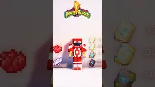 Minecraft: POWER RANGERS Armor Trims #powerrangers #minecraft