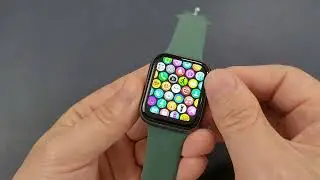 KIWITIME IWO i7 Mini Smart Watch Rose Green Unbox-No.1 41mm Watch 7 Clone?Beat IWO W26 W27 Pro HW22?