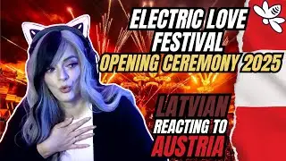 Реакция на церемонию открытия Electric Love Festival 2025 | Girl React