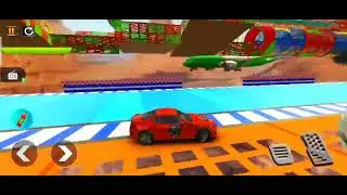 Mega Ramp Car Stunt : Car driving 2024 New update Top 1 Game pickup Hillux Driving Style