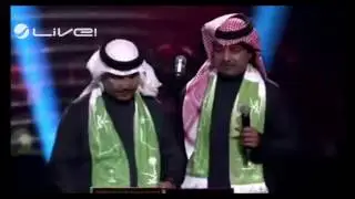 محمد عبده = راشد الماجد - دويتو تاريخي- الجيش السعودي = هام السحب حفلة الرياض 2017 = 3 = 9