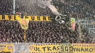 Dynamo Dresden Fans Away in Kiel | 2.Bundesliga Holstein Kiel vs Dynamo Dresden 