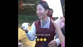 Behind the scenes of the haunted palace 🏚️#kdrama #bona#yooksungjae #thehauntedpalace