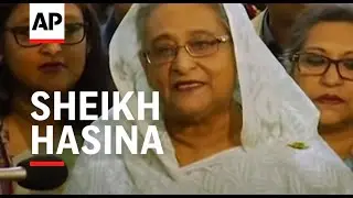 PM and Opposition leader vote in Bangladesh election