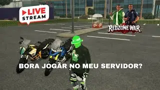 🎯 LIVE ON - REDZONE WAR MEU SERVIDOR DE PVP SAMP