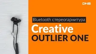 Распаковка Bluetooth стереогарнитуры Creative OUTLIER ONE / Unboxing Creative OUTLIER ONE