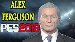 Alex Ferguson face - PES 2019 - 2018