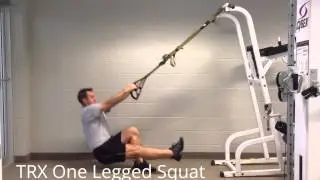 StewSmith Fitness Library:  TRX One Leg Squat