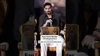 ahaan shetty border 2 ke bare me kya bol rahe hai #🫢🫢🫢#border2 #viral #trandingsong #viralstar