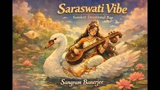 Saraswati Vibe | Sanskrit Devotional Rap #desihiphop  #youtubevideo #music #rap #sangrambanerjeerap