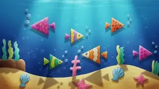 How to drawing sea with triangle?