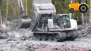 Amazing Modern Dumptrucks - Heavy Equipment Machine Working