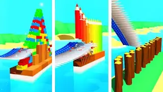 Flying Cut - Relaxing & Crazy Satisfying ASMR Knife Gameplay