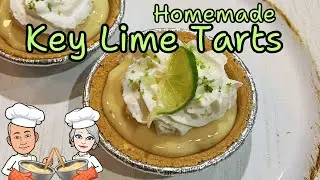 Easy Key Lime Tarts / How To Make Delicious Key Lime Tarts / Perfect Key Lime Tarts