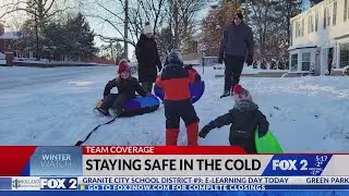 Keeping kids safe outside during the bitter cold