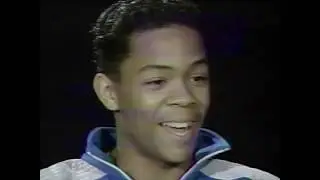 Dion Bentley - Boys' Long Jump - 1989 Pathmark National Scholastic Invitational