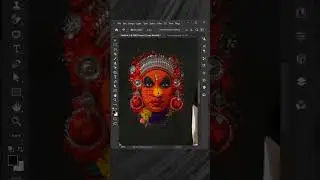 Design a photo for T Shirt Printing #youtubeshorts #photoshop