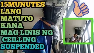 Ceilling Suspended Type Aircon Cleaning 👍