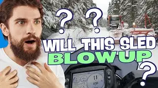 Polaris XCR Max Detonation Problems- Epic snowmobile trip to Mont Valin!