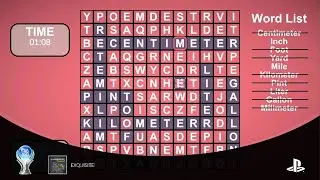 1-2-Exquisite Word Search! Platinum trophy Won!