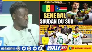Amdy Faye s'exprime sur Soudan du Sud vs S&eacute;n&eacute;gal 
