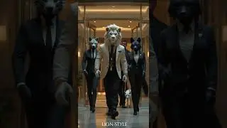 Elegance meets strength &mdash; a walk of pure presence 🦁✨#ElegantPower #WalkOfStyle #PresenceVibes