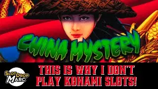 This Konami China Mystery slot bonus was SO BAD I rage quit and left