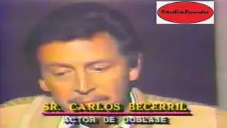Carlos Becerril, capsula doblaje