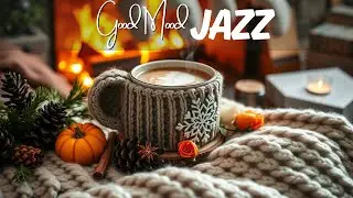 Relaxing Jazz Cafe Winter ❄️ Light Morning Jazz & Smooth Bossa Nova Piano for Productivity
