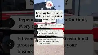 Reliable & Efficient Logistics Services &ndash; On-Time Deliveries & Real-Time Tracking!