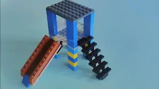 how to build a slide out of lego #lego build #lego