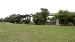 VulcanUAV 1200mm Raven Octo flight