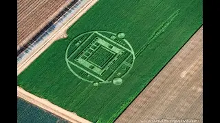 Nvidia 2013 Government UFO Crop Circle of Chualar, California Cover up