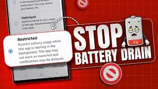 Как остановить фоновые приложения, которые разряжают аккумулятор на Samsung (секретные настройки!)