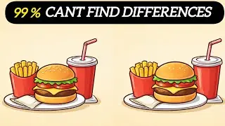  Spot The 3 Differences |Brain Workout Challenge (A Bit Tricky) #video #Viral #spotthedifference #10