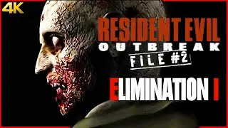 Resident Evil Outbreak Remastered - Elimination 1 - 4K 60ᶠᵖˢ - Longplay sin Comentarios en Español