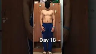 Posting until I get 10% body fat. I'm currently 17.8% body fat. Day 18 #progress