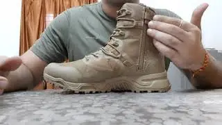 Combat boots unboxing/review
