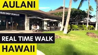 Aulani Real Time Walk to MonkeyPod Kitchen and Island Country Market