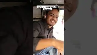 Move to Home from NIT Rourkela.#Vlog #NIT/IIT #Jee #Train Journey #Enjoy #3GR.