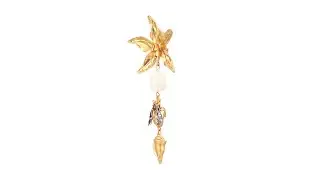 Tory Burch Poetry of Things Line Earrings SKU: 9293327