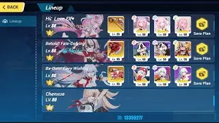 [HI3 SEA] Nirvana Abyss 561D - Meteoroid: Paros (Extreme) 812 Pts - HLE(S0+1), FDD(S0+1), FWS(S0+1)